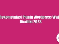 Rekomendasi Plugin WordPress Wajib Dimiliki 2023